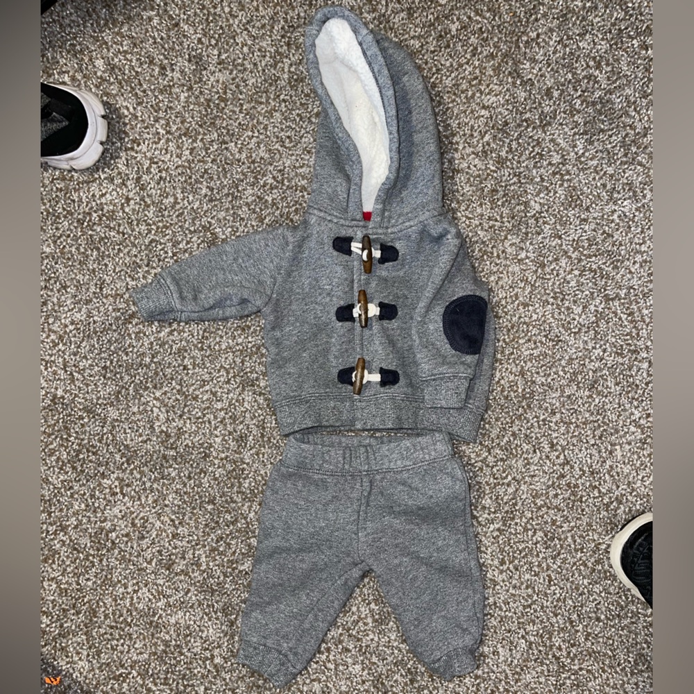 Carters 3 month winter sweater and sweats